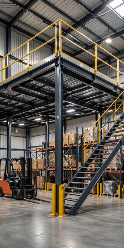 montage mezzanine industriel brb montage